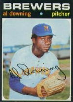 1971 Topps Baseball Cards      182     Al Downing